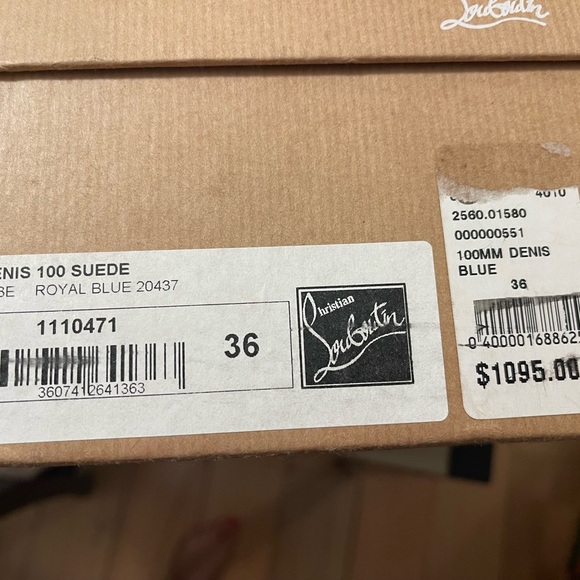 Christian Louboutin booties slightly used - Picture 2 of 2